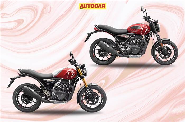 Triumph Speed ​​400 vs Speed ​​T4, specifications, features, and price compared